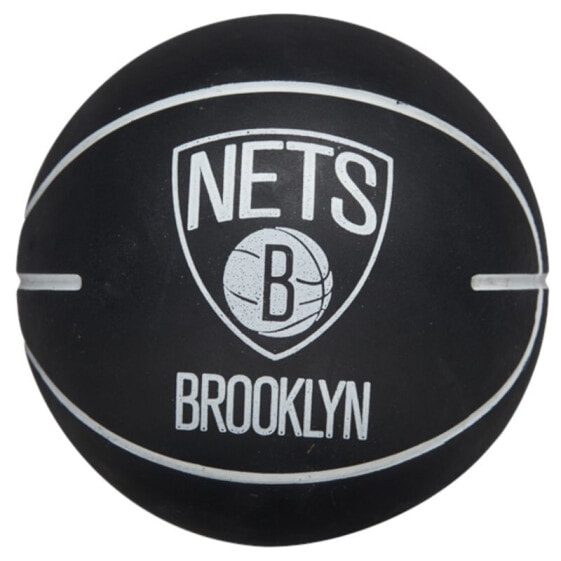 Wilson NBA Dribbler Brooklyn Nets Mini Ball WTB1100PDQBRO