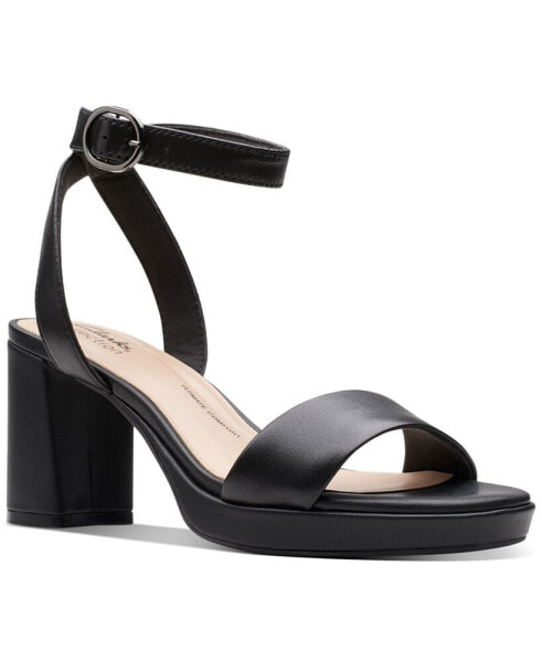 Women's AmberLyn Bay Ankle-Strap Block-Heel Sandals