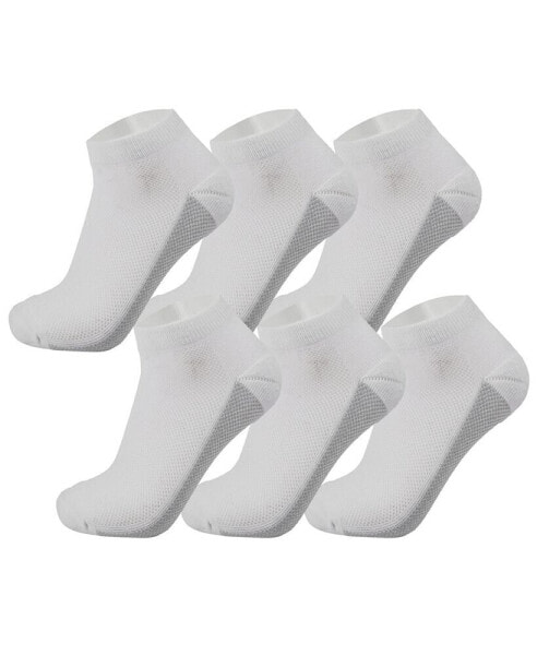 Men's Athletic Performance Low Cut Ankle Socks Cotton Multipack Sock