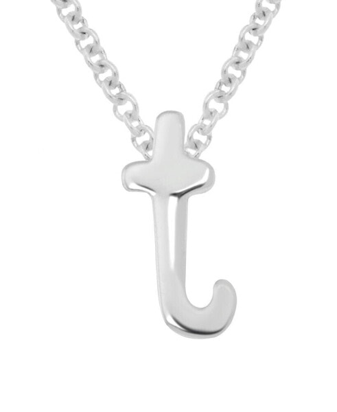 Giani Bernini lower Case Initial Pendant in Sterling Silver