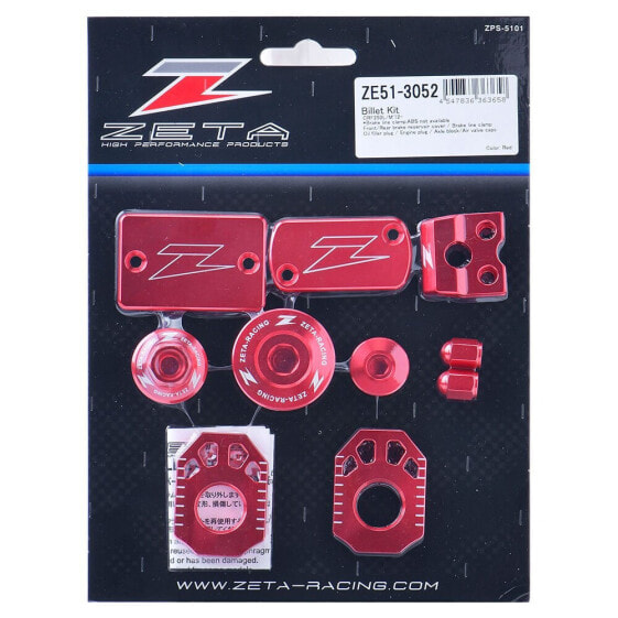 ZETA Honda CRF 250 L 12-20/CRF 250 M 12-20 ZE51-3052 Aluminium Accessories Kit