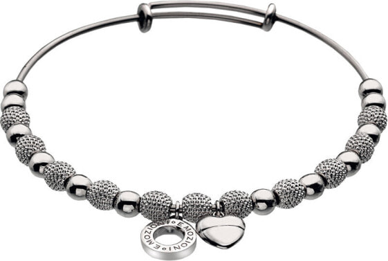 Emozioni steel bracelet Silver Bangle Ula DC097