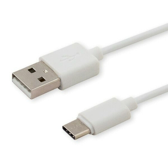 Кабель USB A — USB C Savio CL-125 Белый 1 m