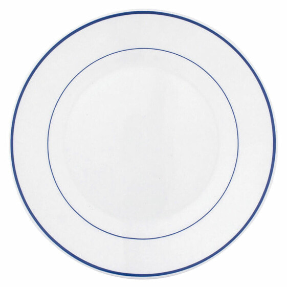 Plate set Arcoroc Restaurant Bicoloured Glass (Ø 23 cm) (6 uds)