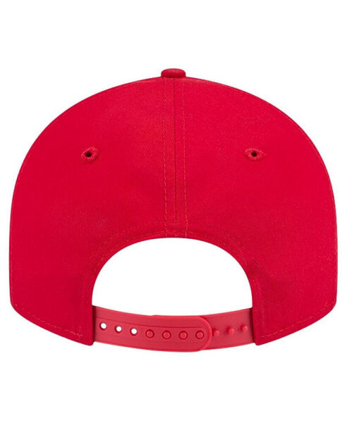 Men's Scarlet San Francisco 49ers Main Low Profile 9FIFTY Snapback Hat