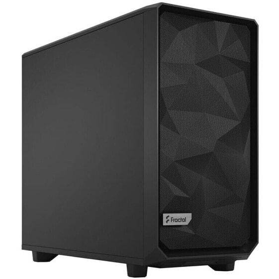 Fractal Design Meshify 2 Black Solid Midi-Tower, schwarz