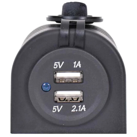 EUROMARINE 3.1A Surface Mounted USB Plug