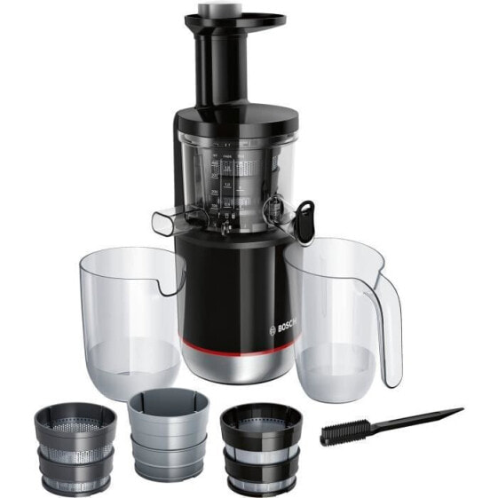 Bosch MESM731M - Slow juicer - Black - 55 RPM - 1.3 L - 1 L - 150 W