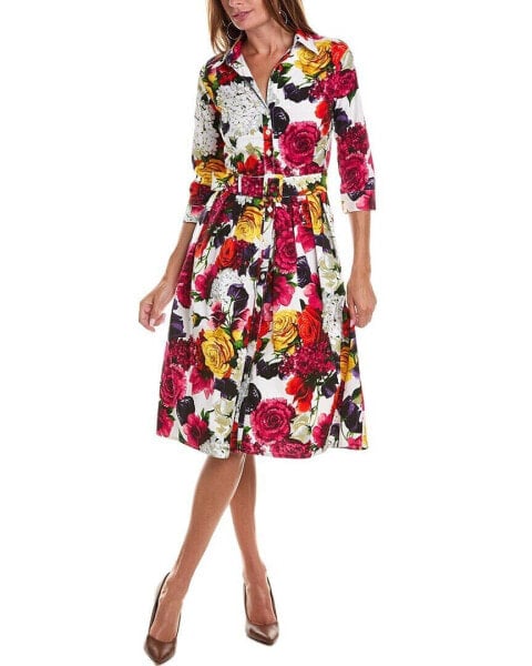 Samantha Sung Audrey Shirtdress Women's