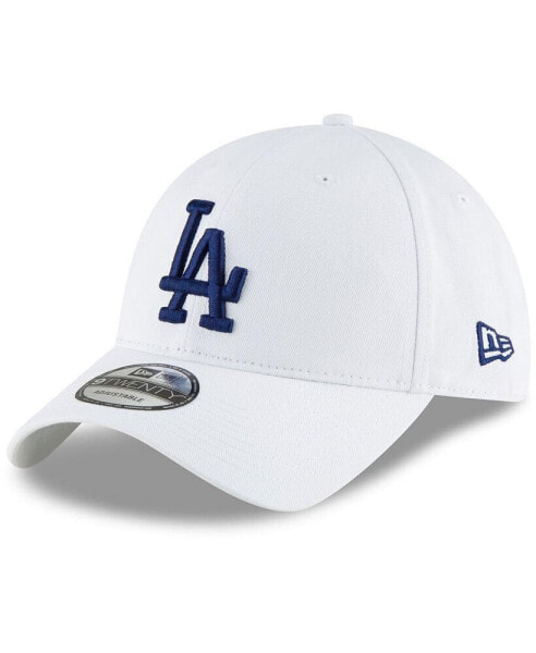 Men's White Los Angeles Dodgers Fashion Core Classic 9TWENTY Adjustable Hat
