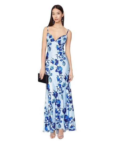 Women's Floral Print Cami Slip Gown