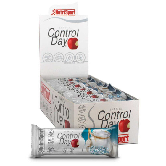 NUTRISPORT Control Day 44g 28 Units Yogurt Energy Bars Box