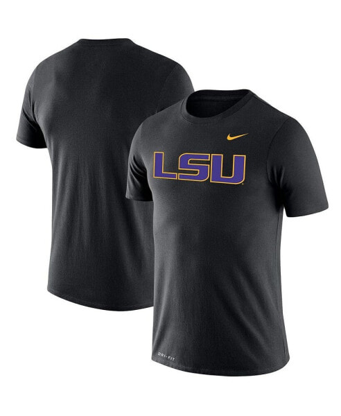 Men's Black LSU Tigers Big and Tall Legend Primary Logo Performance T-shirt
