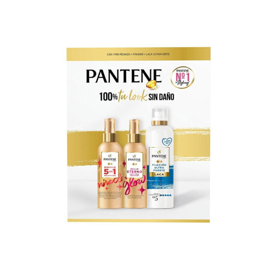 Уход за волосами Pantene Лак + Спрей-блеск + Масло