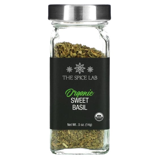 Organic Sweet Basil, 0.5 oz (14 g)