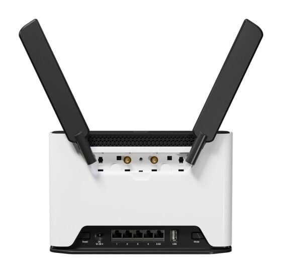 MikroTik S53UG+5HaxD2HaxD-TC&FG621-EA - Wi-Fi 6E (802.11ax) - Dual-band (2.4 GHz / 5 GHz) - Ethernet LAN - 4G - Black - Grey - Tabletop router