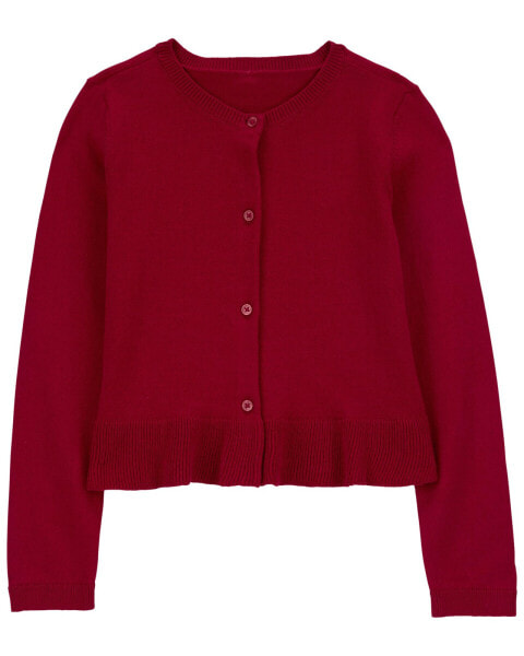 Kid Button-Up Cardigan 5