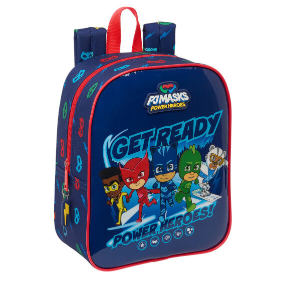 Школьный рюкзак PJ Masks Ready Тёмно Синий 22 x 27 x 10 cm