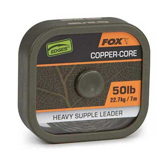 FOX INTERNATIONAL Edges Naturals Copper-Core carpfishing line 7 m