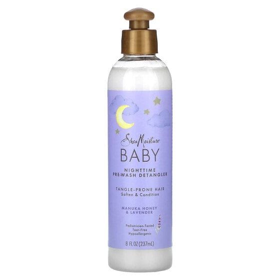 Baby, Nighttime Pre-Wash Detangler, Manuka Honey & Lavender, 8 fl oz (237 ml)