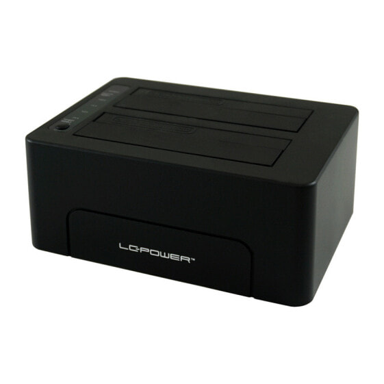 LC-Power LC-DOCK-C док-станция для накопителей USB 3.2 Gen 2 (3.1 Gen 2) Type-C Черный