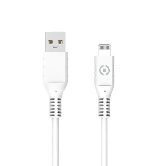 Кабель USB—Lightning Celly Белый 1 m
