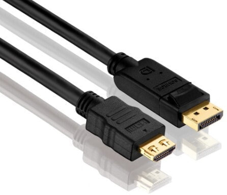 Разъем HDMI - DisplayPort PureLink PI5100 15 м мужской - мужской Gold