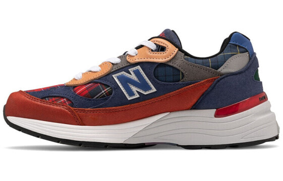 CONCEPTS x New Balance NB 992 "Plaid Patchwork" M992AD Sneakers