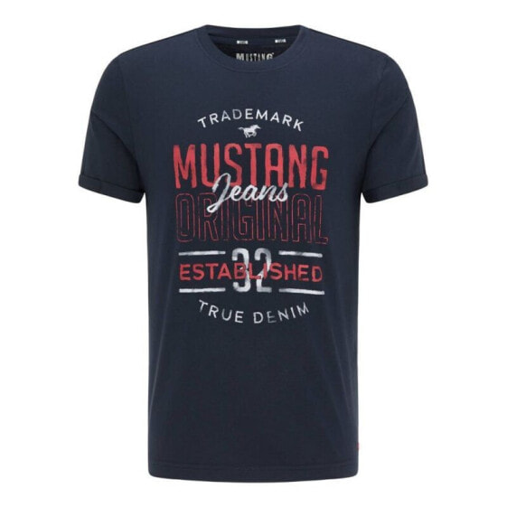 Mustang T-Shirt Alex C Print M 1010680 4136