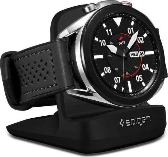 Подставка для часов Spigen S352 Night Stand, черный - Galaxy Watch 3