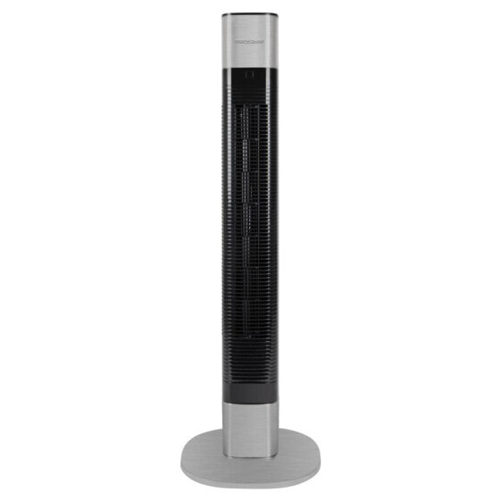 Вентилятор CLATRONIC PC-TVL 3068 - настольный - черный - серый - напольный - резиновые лопасти - нержавеющая сталь - 3,4 см - 80°