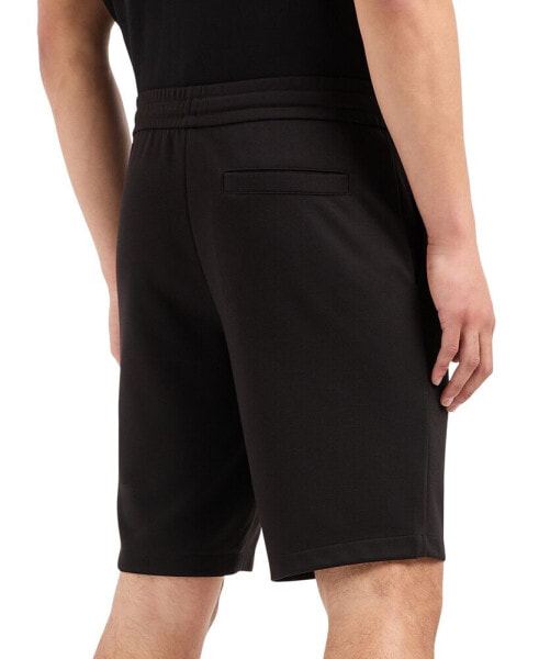 Men's Metallic Logo-Print 9" Drawstring Shorts