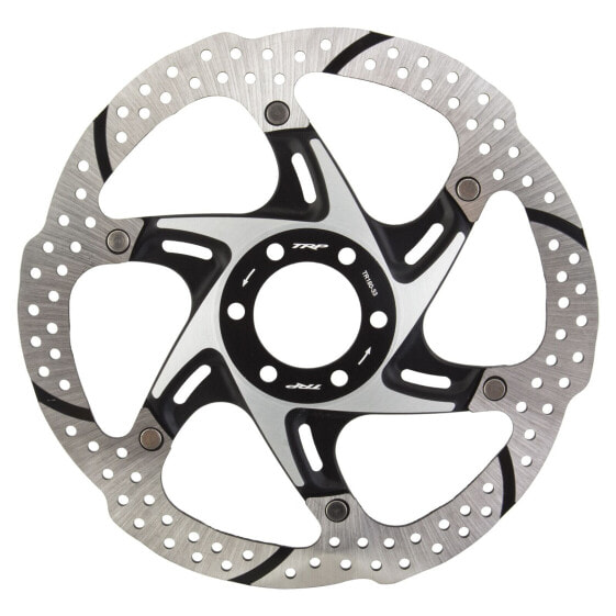 Тормозной диск TRP 33 - 180мм, 6-болтовый, Серебро/Черный