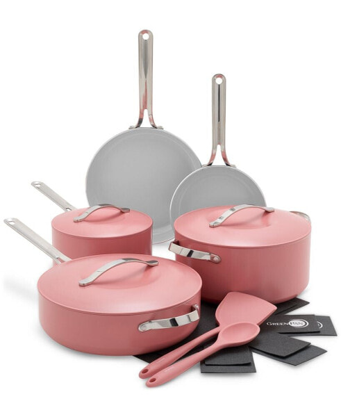 Nova 10-Pc. Ceramic Nonstick Cookware Set