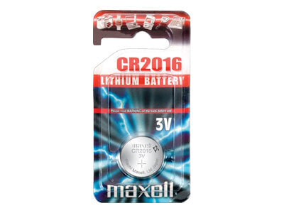 Maxell CR 2016 - Single-use battery - Lithium - 90 mAh - 20 mm - 20 mm - 2 mm