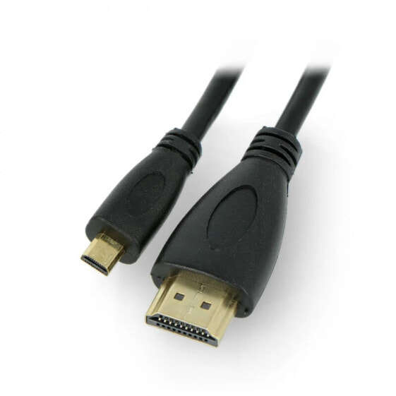 MicroHDMI - HDMI cable - 1,5m - Akyga AK-HD-15R