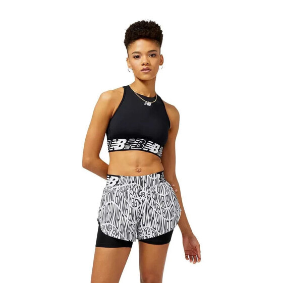 NEW BALANCE Relentless Crop Sports Top