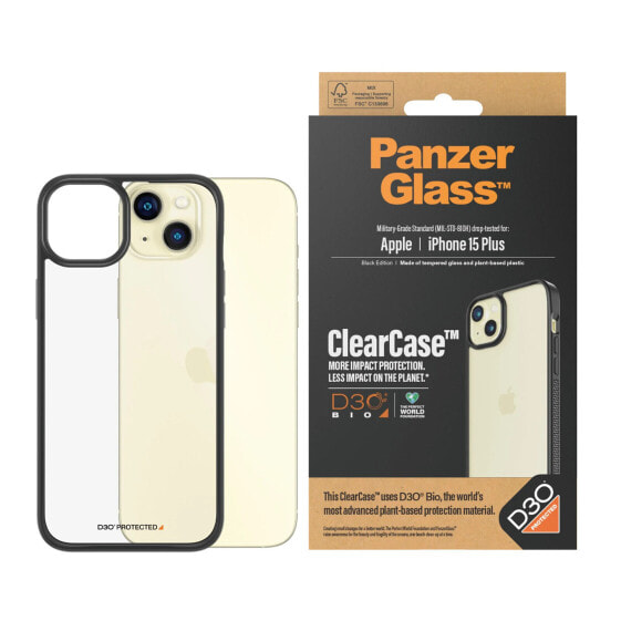 PanzerGlass ClearCase with D3O iPhone 15 Plus