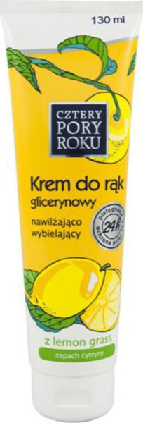 Крем для рук Лимон глицериновый Cztery Pory Roku 130мл