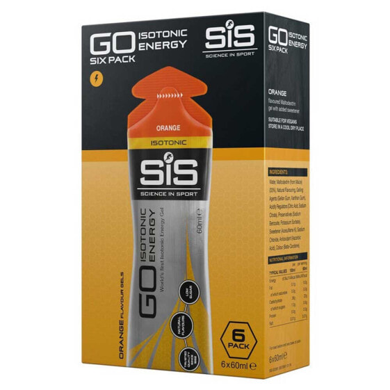 SIS Isotonic Energy Orange Energy Gel 60ml