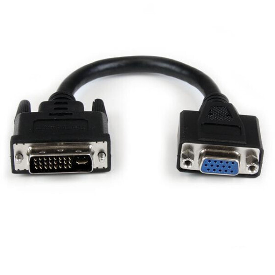 Кабель адаптера DVI к VGA Startech.com DVIVGAMF8IN 8in - мужской DVI-I к женскому VGA - 0,203 м