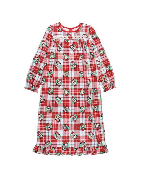 Big Girls Mickey Mouse Granny Pullover Gown