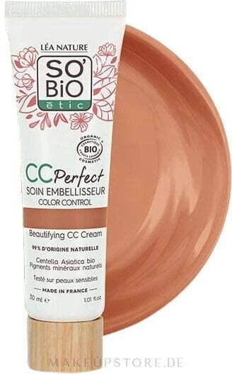 CC-Creme - So'Bio CC Perfect Beautifying Cream 25 - Medium