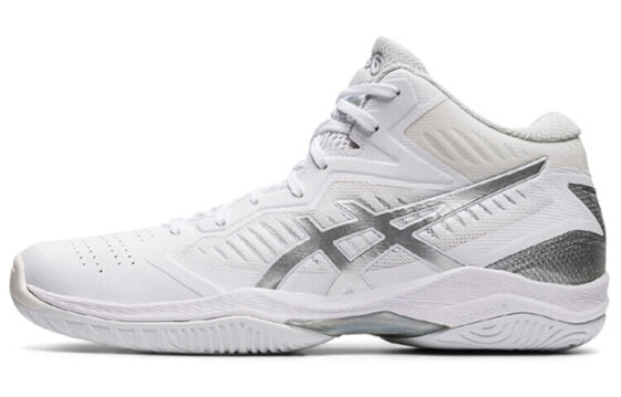 Asics Gel-Hoop V12 缓震 低帮 实战篮球鞋 男女同款 白灰 / Баскетбольные кроссовки Asics Gel-Hoop V12 1063A022-101