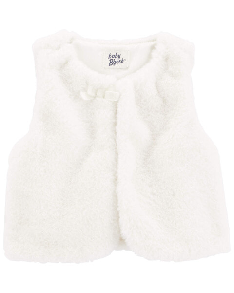 Baby Faux Fur Vest 3M