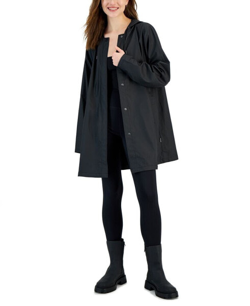 Women's Hooded A-Line Rain Jacket