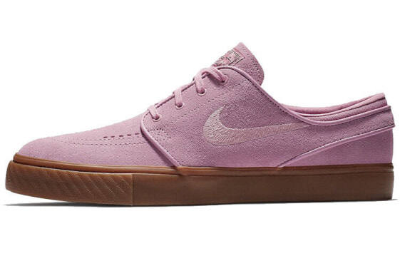 Nike SB Stefan Janoski 经典 休闲 生胶 耐磨防滑 低帮 板鞋 男女同款 粉色 / Кроссовки Nike SB Stefan Janoski 333824-604