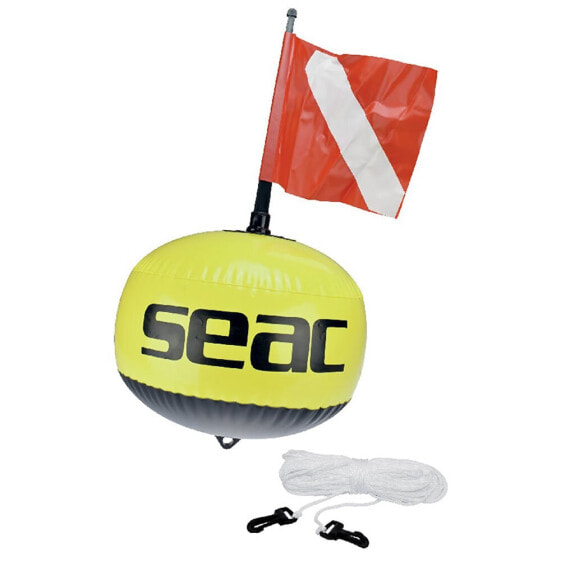 SEACSUB Round Buy Fluo with Line Buoy