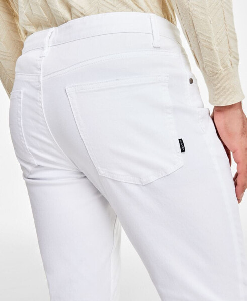 Alfani Men's Five-Pocket Straight-Fit Twill Pants, Created for Macy's -  Macy's