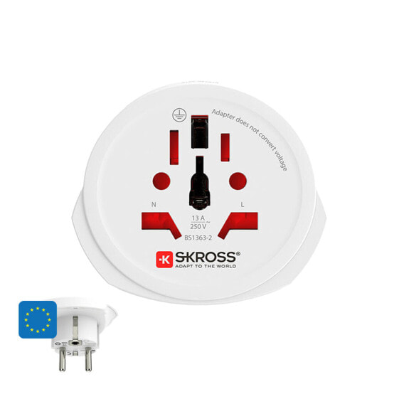 Электрический адаптер SKROSS 1500211-E Европейский Международный